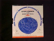 1970 Hubbard Scientific Luminous Star Finder w/ Zodiac Dial Astronomy Astrology