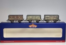 Bachmann 37-095 3x Northern Private Owner Wagons - Factory Weathered - OO Gauge