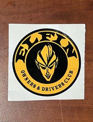 Elfin Owners and Drivers Club Vinyl Sticker Decal Formula Ford Race Cars - AUS