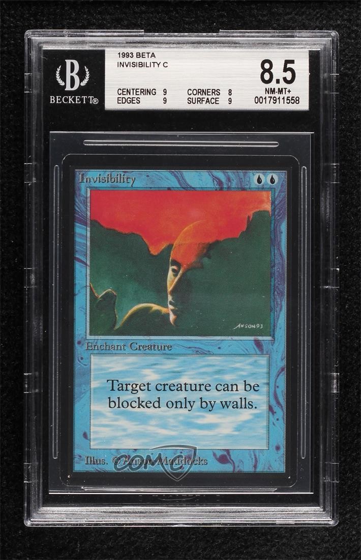 Invisibility Magic: Limited Edition Beta BGS 8.5 1993