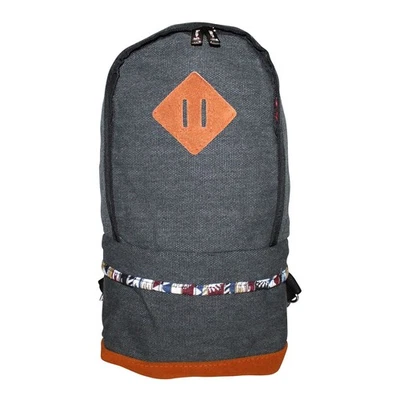 Kleiner Rucksack Schultertasche Umhängetasche grau Muster 01 - Bild 1 von 4