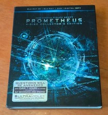 Prometheus 3D Blu-ray Noomi Rapace Michael Fassbender Ridley Scott Idris Elba