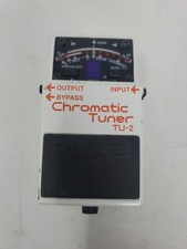 BOSS TU-2 Pedale accordatore cromatico con accessori bypass chitarra basso 