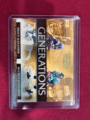 2007 Donruss Playoff Generations Shaun Alexander Maurice Jones Drew