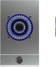 Piano Cottura Gas Butano E Naturale 1 Fuoco Bolero Squad G 1200S Inox. 3500W, Ac