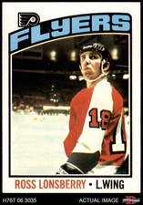 1976 Topps #201 Ross Lonsberry Flyers 8 - NM/MT
