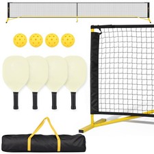Pickleball Set Including Net, 22FT Regulation Size Net System Ideal