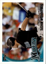 GIANCARLO MIKE STANTON ~ 2010 Topps Update Rookie Card RC #US327 ~ Grade: Mint