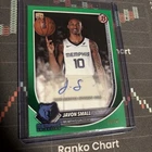 2025-26 Bowman Chrome Javon Small RC Green/99 Auto Memphis Grizzlies