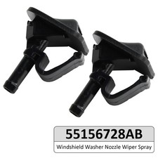 2X Windshield Washer Nozzle Wiper Spray 55156728AB pour Jeep Wrangler JK 02-12
