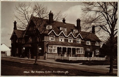 PC KENT SOUTHBOROUGH THE SCEPTRE HOTEL ECHTFOTO ENGLAND (u18714)