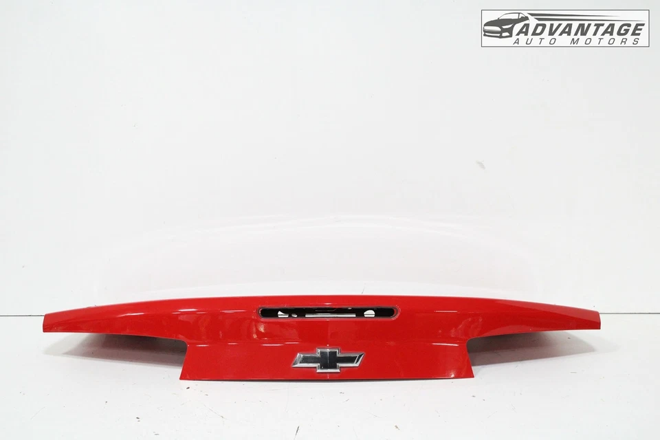 Chevy Camaro 2016-2020 maletero cubierta tapa panel carcasa pull me over rojo OEM Foto 2 de 4