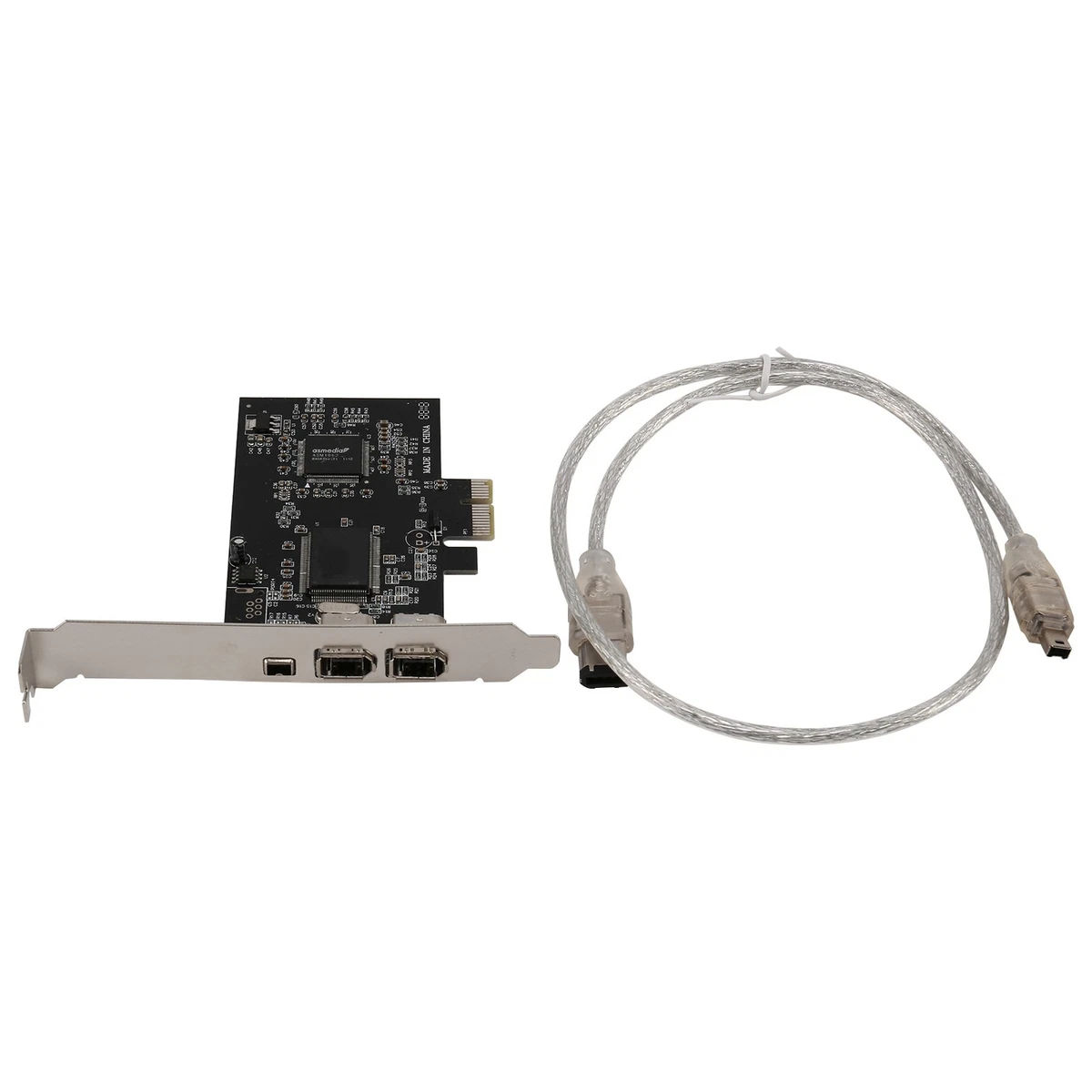 Carte Contrôleur PCI-E FireWire 1394 - 3 Ports (2x 9 Broches, 1x 6 Broches), Compatible Avec Appareils Audio/vidéo Et Disques Durs - 6
