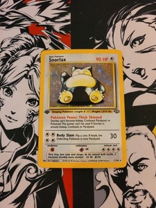 英語版初期　ポケモンカード　snorlax holo 1st Edition Snorlax 1st Edition | eBay 英語版初期 ポケモンカード snorlax holo