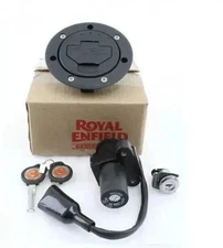Common Key Set of 3 Locks & fuel Gas Cap For Royal Enfield Himalayan 411CC