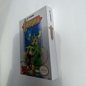Retro Vintage 3D Castlevania Nintendo NES Game Box Refrigerator Magnet