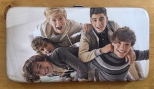 EUC One Direction Hinge Clutch Wallet Smoke Free Home Collectible