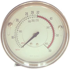  Air Pressure Dial Gauge Coats Tire Changer 10-10 / 20-20  # 107518  FREE SHIP