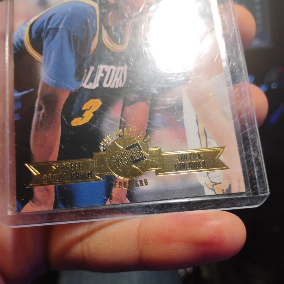 1996 Press Pass - #3 Shareef Abdur-Rahim (RC) - Изображение 3 из 3