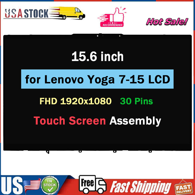 Pannello LCD 15,6 Pollici Per Lenovo Yoga 7-15ITL5 L15 Gen 4: Modello 5D10T77943