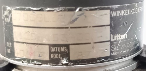 LITTON G70SSLDBI 1000-151-15BX SERVOTECHNIK WINKELKODIERER ENCODER - Picture 6 of 6