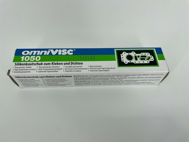 OmniVISC 1050 Dichtmasse MHD Hochtemperatur Silikon 90g Motorrad (€188 33/Kg) OmniVISC 1050 Dichtmasse MHD Hochtemperatur Silikon 90g Motorrad (€188 33/Kg)