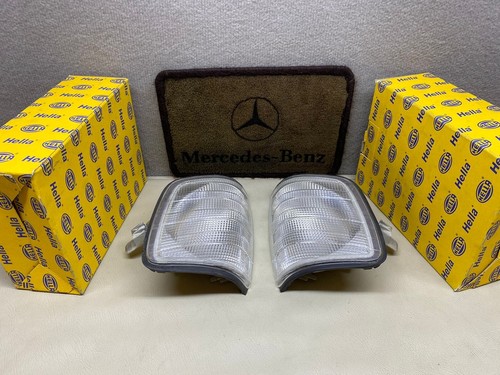 Mercedes Benz HELLA 9EL129614021 / 9EL129615021 BLINKER LAMP W124 New - Picture 7 of 9