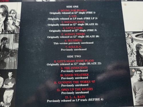 GREAT FIRE OF LONDON Pulp Rose of Avalanche Close Lobsters 1989 INDIE BRIT POP - Imagen 4 de 5