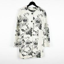 Lucy & Laurel Ivory Wool Blend Jacket Size Medium