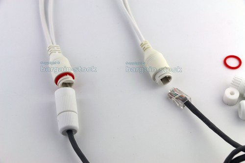 10PCS Waterproof POE Adapter Power Over Ethernet Injector Splitter 12V 24V 2A - Picture 3 of 4