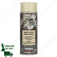 FOSCO Military Spray Paint 400ML 37 Colours Quick Drying Matt Finish All-Purpose