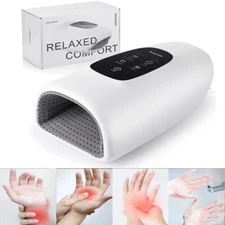 Cordless Hand Massager with Heat and Compression for Arthritis and Carpal Tunnel