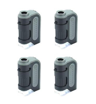 MicroBrite Plus 60x-120x Power LED Lighted Pocket Microscope (MM-300)