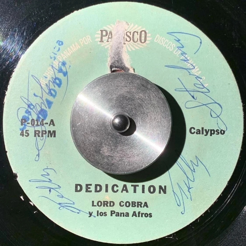PANAMA Calypso LORD COBRA I'll Pray For You / Dedication 7" 45rpm VERY RARE Hear - Image 2 of 2