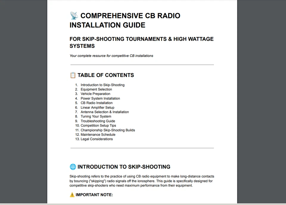 CD-ROM basado en menús | Construcciones y guías de salto de tiro para CB y Ham Radio | ¡NUEVO! Foto 4 de 4