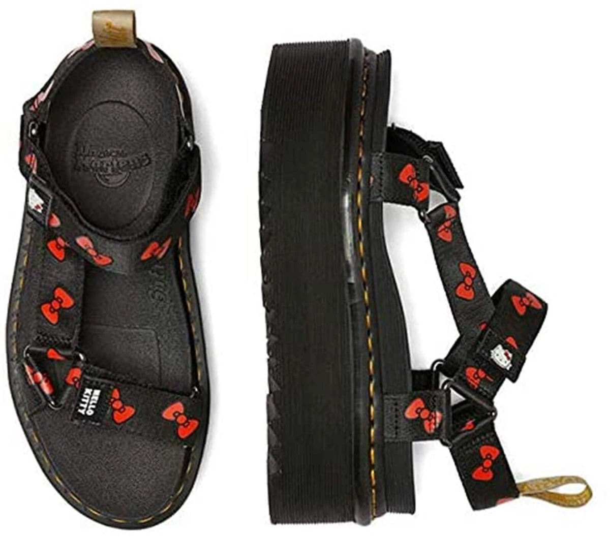 Hello kitty hotsell doc marten sandals