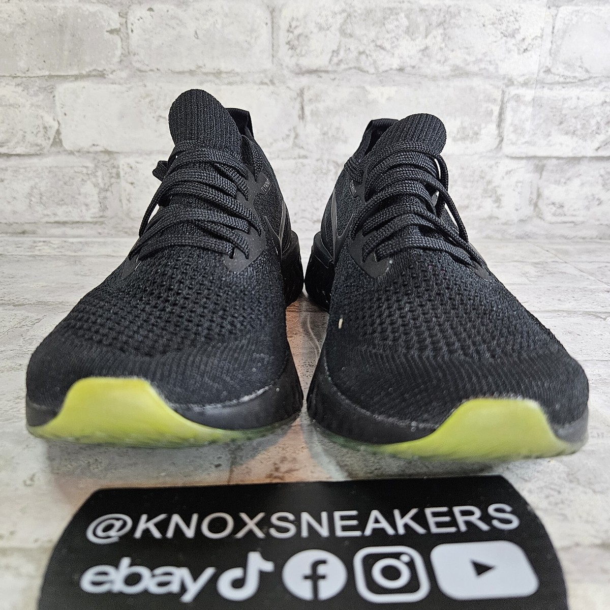 シューズ NIKE EPIC REACT FLYKNIT  27cm Nike Epic React Flyknit 2 White Black Platinum Oreo Mens Running