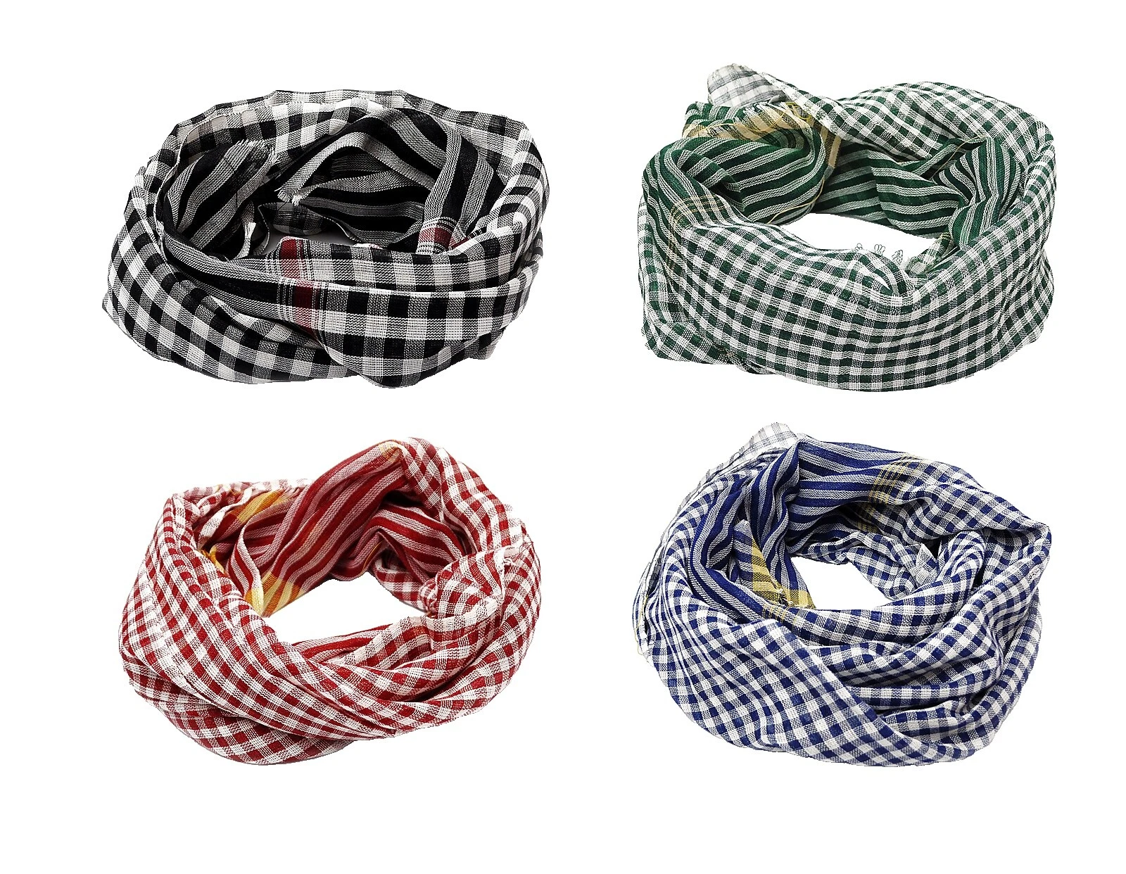 Cuadriculados bufandas para hombres