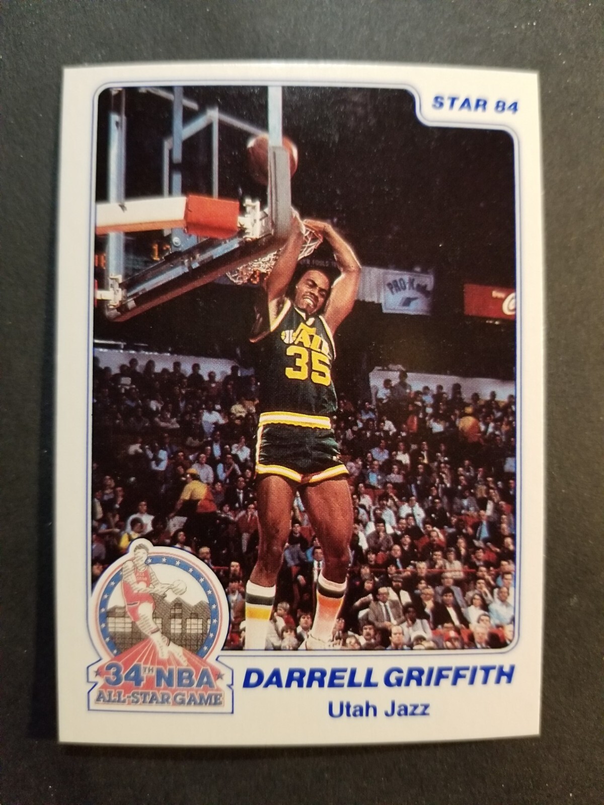 1984 Star slam dunk DARRELL GRIFFITH card # 5   [C1]