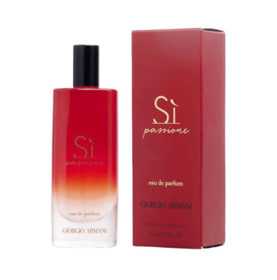 Giorgio Armani Si Passione Eau de Parfum Spray 0.5 fl oz / 15 ml Fruity Florals