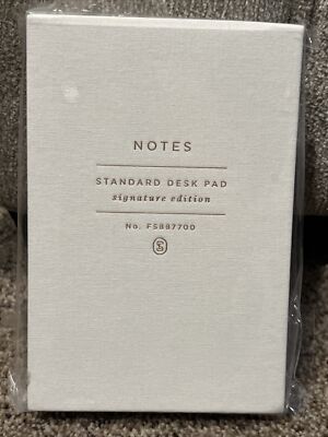 Fringe- Hardcover Standard 4x6 Desk Notepad-Signature Edition