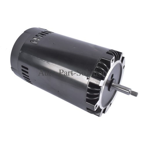 B129 1-1/2 HP Pool Motor 3450 RPM 1 Speed 230/115 Volts 56J Frame PSC C-Face - Picture 7 of 12