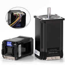 ✅Nema 17 23 Closed-loop Integrated Servo 57 Step Motor w/Drive,1000 line Encoder