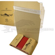 50 x BOOK WRAP C1 Amazon Style 216x151x(0-51mm) POSTING BOXES Royal Mail