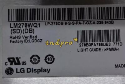 1PC USED LM270WQ1-SDDB Liquid crystal display