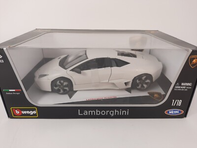 Burago Lamborghini Reventon Street Modellauto Weiß 1:18 2007 18-11029WH
