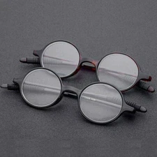 2 pieces Round retro reading glasses 1.0- 4.0 retro readers men and women
