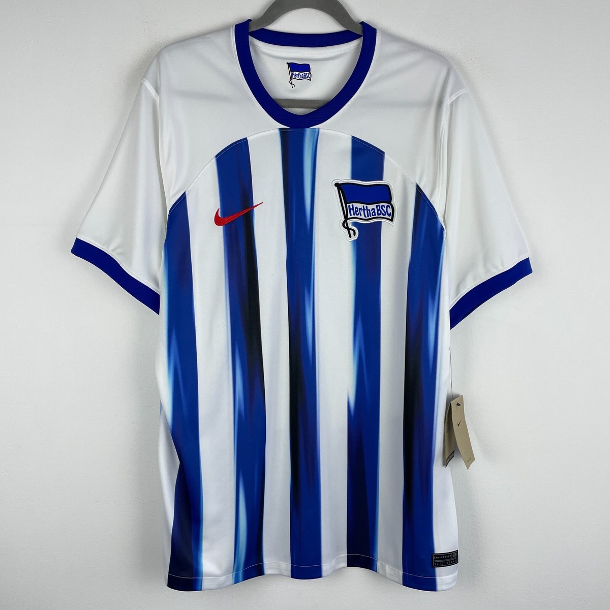 Nike Hertha BSC Berlin サッカーウェア Hertha Berlin BSC 2023/2024 Nike Home Football Shirt Soccer Jersey
