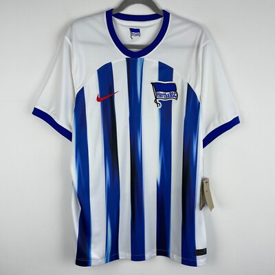 Nike Hertha BSC Berlin サッカーウェア Hertha Berlin BSC 2023/2024 Nike Home Football Shirt Soccer Jersey