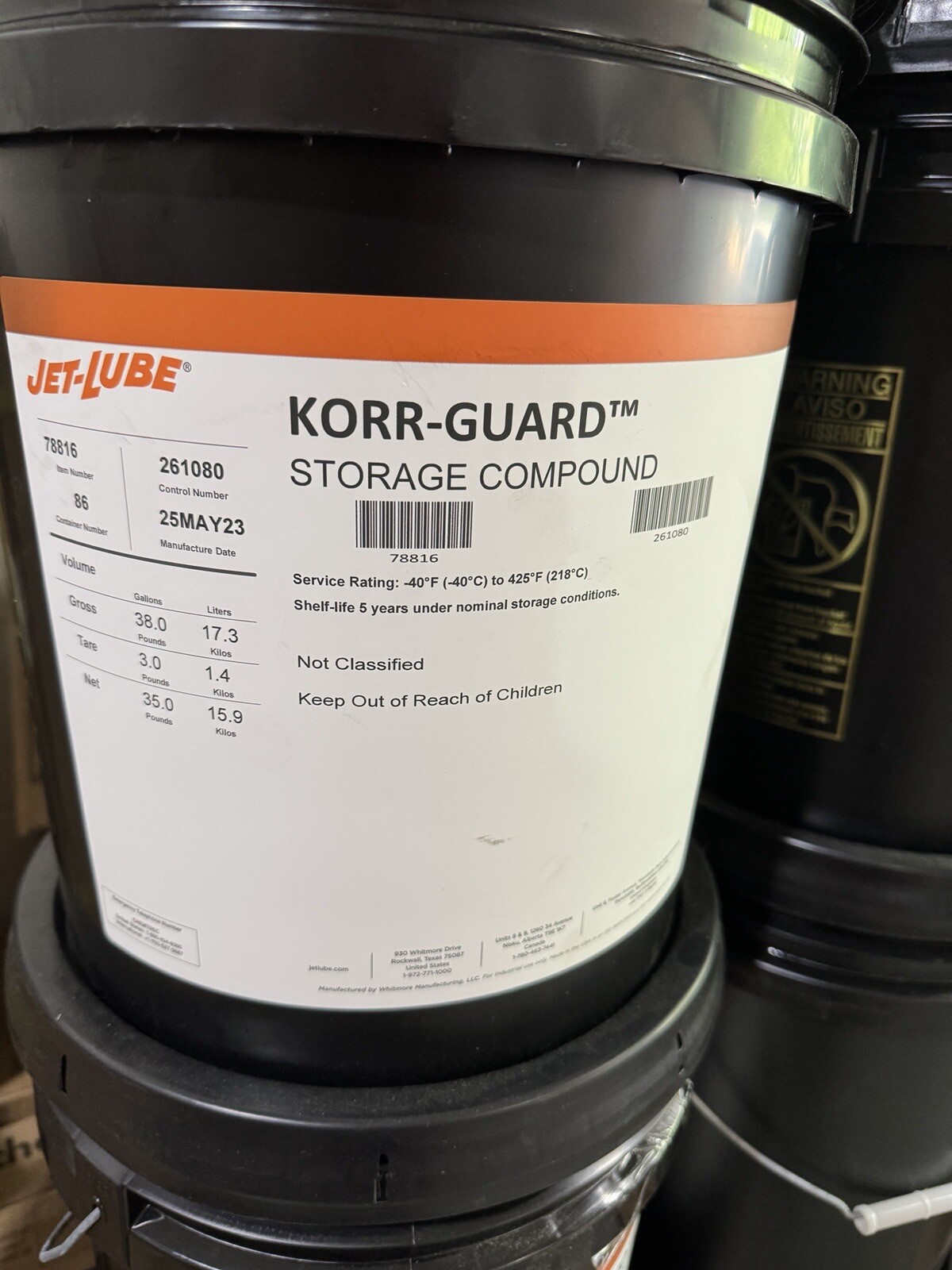 Jet-Lube KORR-GUARD  5 GALLON